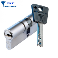  Mul-T-Lock 7x7 törésvédett biztonsági zárbetét 35/55 zár és alkatrészei