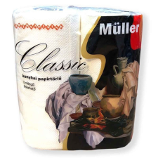 Müller Classic bcell 50 lap/tekerecs 2 tekercs/csomag háztartási papírtörlő higiéniai papíráru