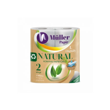 Müller Háztartási papírtörlő 2 rétegű 2 tekercs/csomag Natural fehérített higiéniai papíráru