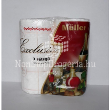 Müller Müller konyhai papírtörlő Exclusive 3 rétegű 2 tekercs higiéniai papíráru