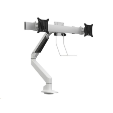 Multibrackets Gaslift asztali rögzítő egykaros dupla konzol, 15" - 32" fehér (7350073735945) (7350073735945) monitor kellék