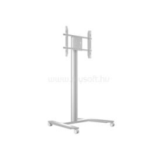 Multibrackets gurulós padló állvány 180 HD Single, 55-80", ezüst (7350073735327) tv állvány és fali konzol