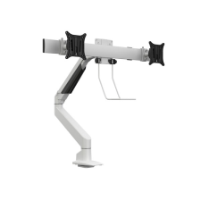 Multibrackets - M VESA Gas Lift Arm Single White w. Duo Crossbar - 7350073735945 tv állvány és fali konzol