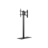 Multibrackets padlóállvány, m display stand 180 single black w. floorbase (24-65", max.vesa: 700x400 mm, 50 kg) 7350073732425