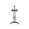 Multibrackets Public Floorstand Basic 150 gurulós TV állvány 32-60" fekete (7350073732319) (mul7350073732319)