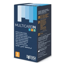  Multicare IN Vércukor tesztcsík 2x25 db gyógyászati segédeszköz