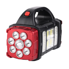  Multifunkciós 8 LED + 4 COB LED Lámpa akkumulátoros Napelemes munkalámpa elemlámpa, USB - HB-1678... kültéri világítás