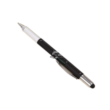  Multifunkciós toll, szerszám toll (6 az 1-ben) fekete barkácsszerszám