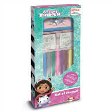 MULTIPRINT Gabi babaháza nyomdakészlet filcekkel, 9 db-os kreatív és készségfejlesztő