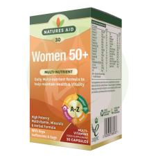  Multivitamin és Ásványi anyag formula 50év feletti nőknek - 30db - Natures Aid vitamin és táplálékkiegészítő