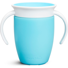  Munchkin Junior 360° Cseppmentes Itatópohár Fogantyúval - Kék (5019090122719) kulacs, kulacstartó