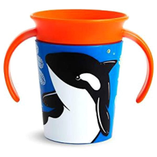 MUNCHKIN WildLove 360° Junior füles bögre 177 ml delfin bögrék, csészék