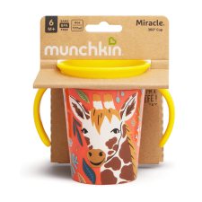 MUNCHKIN Wildlove Miracle Cup itatópohár, 177 ml (zsiráf) itatópohár