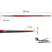 Munkácsy ecset, tű, gold szintetikus M7500R-0 ecset