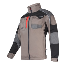  Munkavédelmi Kabát Slim-Fit  Beige/Fekete  2XL munkaruha