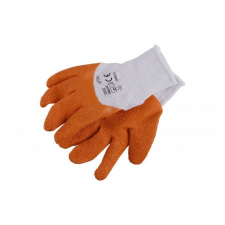 Munkavédelmi kesztyű krepp latex, vágásbizt.,csúszásgátlós (narancs színű) védőkesztyű