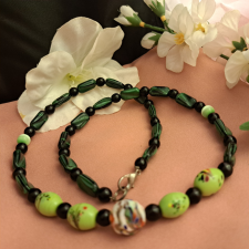  Muránói üveg nyakék /777/ nyaklánc