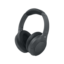 Muse M-295 ANC, aktív zajszűrős Bluetooth fejhallgató mikrofonnal, fekete fülhallgató, fejhallgató tok