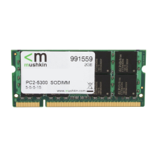 Mushkin 2GB /667 Essentials DDR2 RAM Zöld (991559) memória (ram)