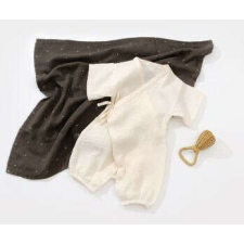 Muslin overall, BabyCosy, 100% biopamut, Ecru (Méret: 12-18 hónap) rugdalózó