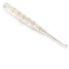 MUSTAD AJI BALL TAIL 2'' CLEAR RAINBOW GLITTER 12DB/CSOMAG horog
