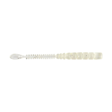 MUSTAD AJI BEAVER TAIL 2.5'' WHITE LUMINOUS 12DB/CSOMAG horog