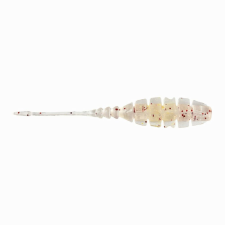 MUSTAD AJI WINGED BAIT 2'' UV CLEAR RED GLITTER 12DB/CSOMAG horog