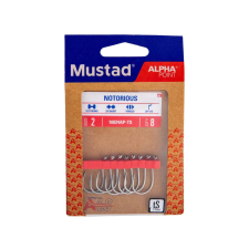 MUSTAD NOTORIOUS, 2/0 7DB/CSOMAG horog