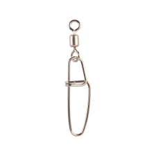 MUSTAD SS ROLLING W/ INSURANCE SNAP 8 10DB/CSOMAG horgászkiegészítő