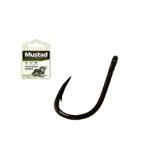 MUSTAD ULTRA NP EYED HEAVY FEEDER EYED BARBED 14 15DB/CSOMAG horog