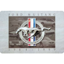 Mustang RETRO Ford Mustang 1964 - 1999 Fémtábla dekoráció