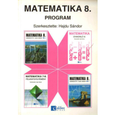 Műszaki Könyvkiadó Matematika 8. Program - Hajdú Sándor (szerk.) antikvárium - használt könyv