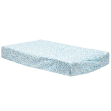  Muszlin huzat kis pelenkázó lapra Bébé-Jou Leopard Blue, 75x45 cm babatörülköző, kifogó