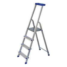 MUTA Munkalétra erősített 6 fokos alumínium (150 kg) létra és állvány