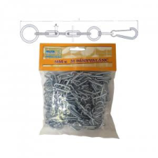 MUTA Pányvalánc horganyzott 4,5x3 m nyakörv, póráz, hám kutyáknak