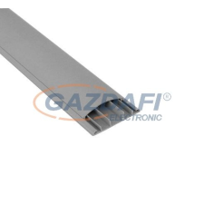 MUTLUSAN Taposó csatorna fedéllel, szürke, 60x15, 2m villanyszerelés