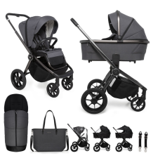 MUUVO MUUVO  Kombinált babakocsi Quick SE 2 Diamond graphite szett 2in1 babakocsi