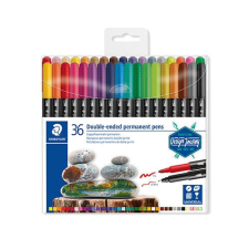Művészeti marker Staedtler Design Journey permanent 36 db-os bliszteres filctoll, marker