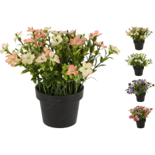  Művirág – Cserepes, Krém, Lila, Barack, Rózsaszín színekben dekoráció