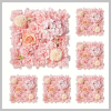  Művirág dekorációs falpanel 6 db pink BH135643