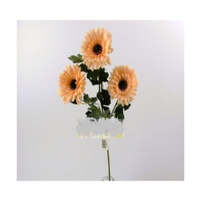  Művirág gerbera 3 fejes 3 szín dekoráció