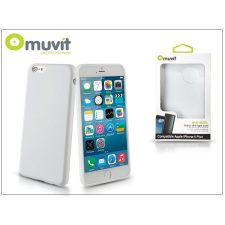 Muvit miniGel iPhone 6 Plus/6S Plus hátlap fehér (I-MUSKI0412) tok és táska