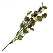  Műzöld vizitorma, sötétzöld. Teljes hossz: kb. 21 cm dekorációs kellék