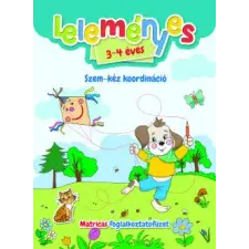 Múzsa Könyvkiadó Leleményes 3-4 éves - Szem-kéz koordináció gyermek- és ifjúsági könyv