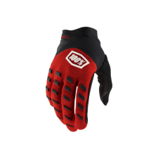 MX kesztyűk gyermekeknek 100% Airmatic piros/fekete M motoros kesztyű