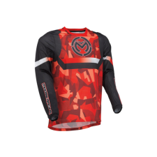 MX mez, Moose Racing, Sahara piros/fekete 3XL motocross mez