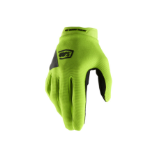 MX női kesztyű 100% Ridecamp neonsárga/fekete M motoros kesztyű