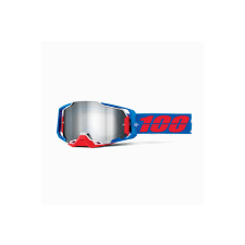 MX Szemüveg 100% Armega IRONCLAD ezüst tükör motoros szemüveg