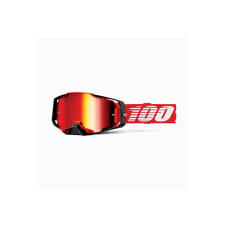  MX Szemüveg 100% Armega piros piros tükör motoros szemüveg