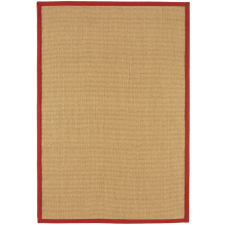 My carpet company kft ASY Sisal 160x230cm Linen/piros szőnyeg lakástextília